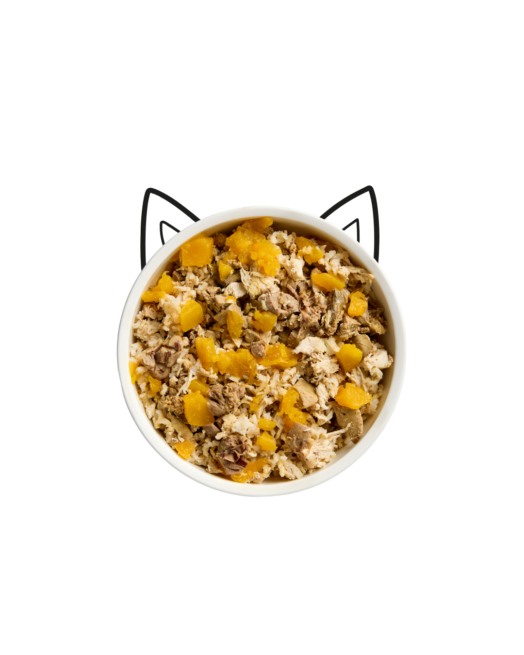 Beef Hearts, Liver and Sweet Potato meal for cats
